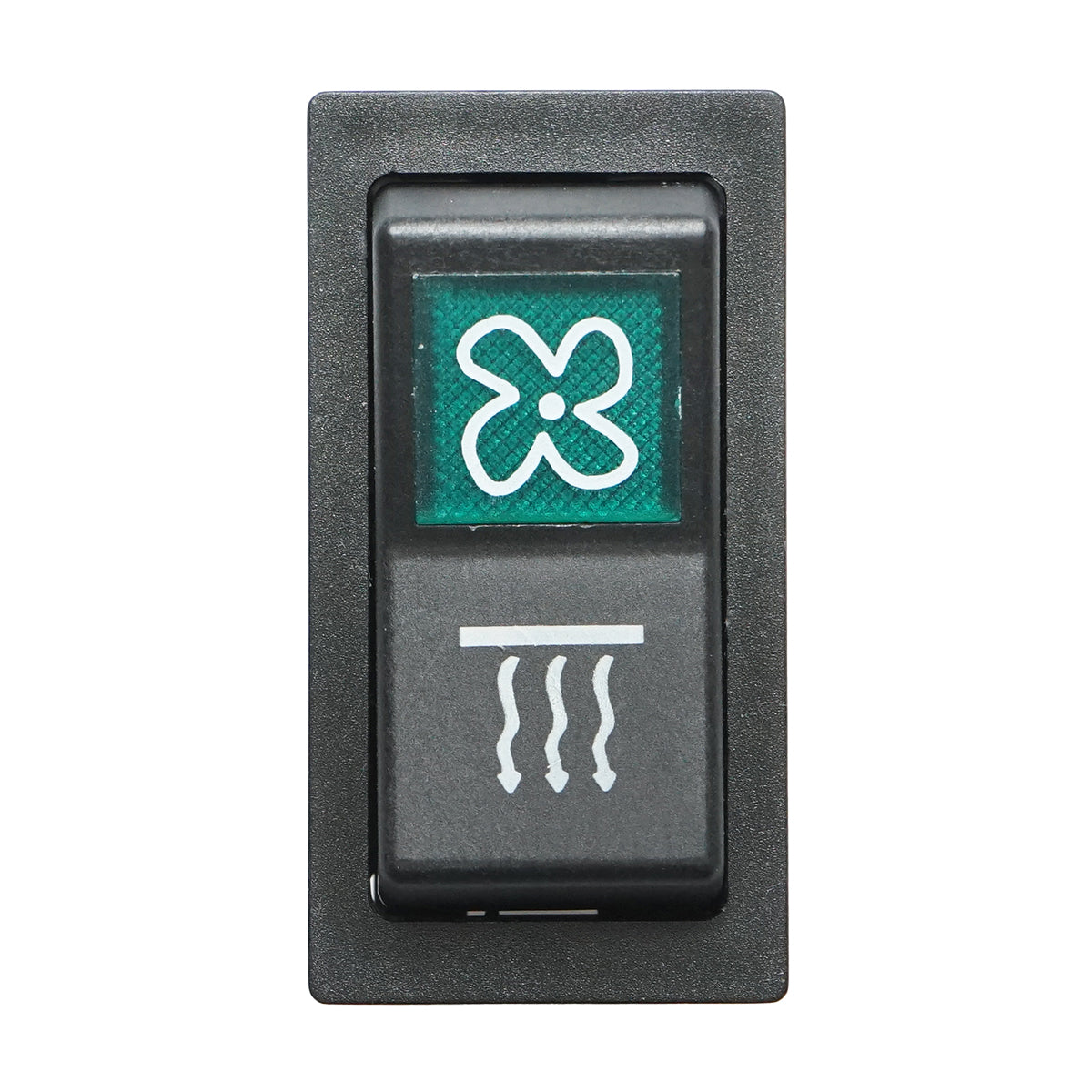 Universal switch for heating and ventilation